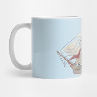 Frigate ship Mug